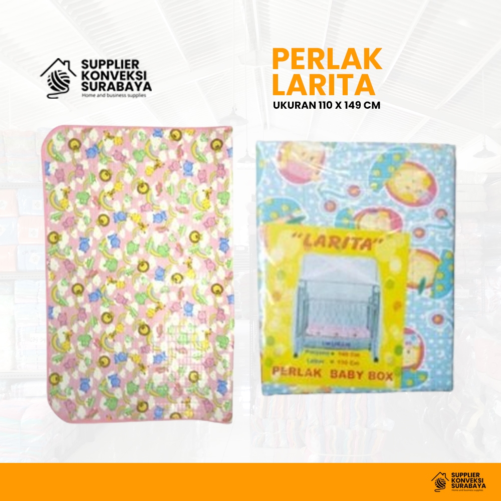 Perlak Box Bayi Larita JUMBO - matras box bayi - kain alas bayi jumbo - Supplier Konveksi Surabaya -