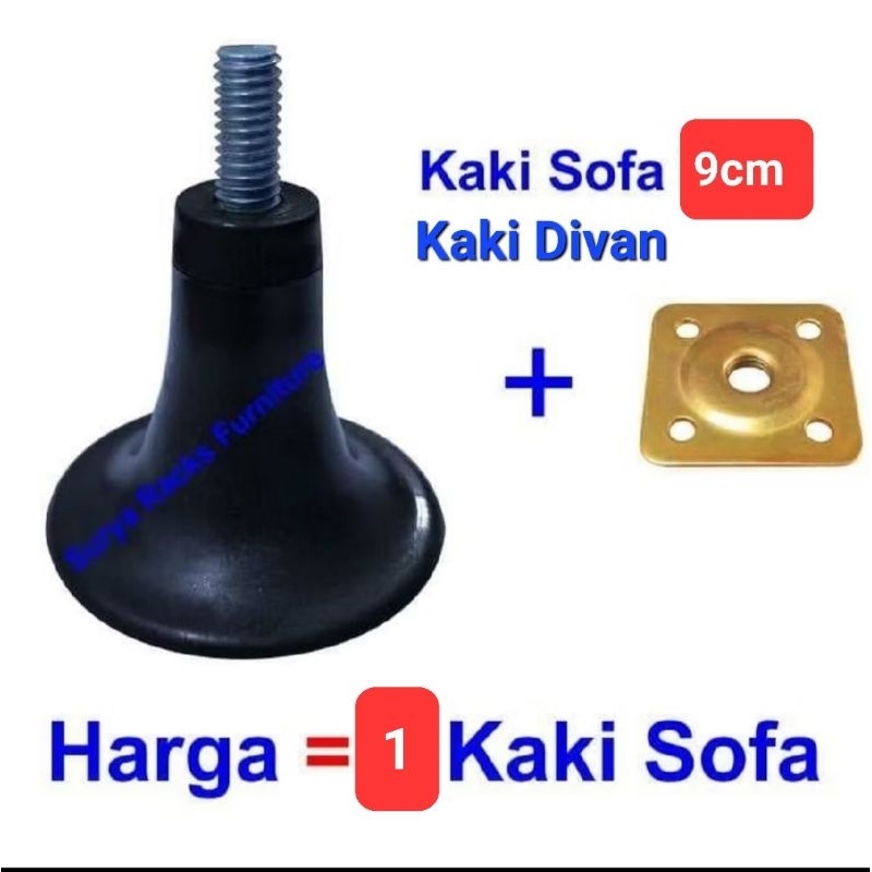 Stabil Kaki Divan 9cm / Stabil kaki Sofa Divan Besar 9cm