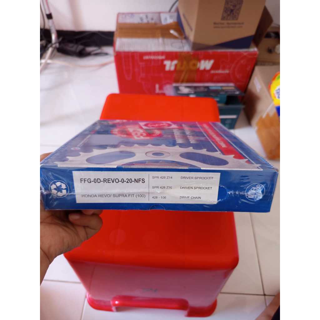 Gear Set Honda Revo / Supra Fit 100 Original FSCM