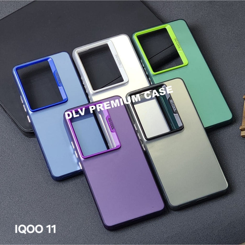IQOO 11 CASE IMD HYBRID PLATE HOLOGRAM CASE SOCOOL IQOO 11