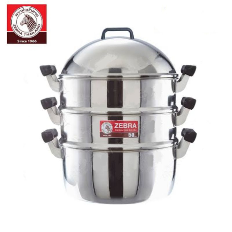 ZEBRA PANCI 4PCS STEAMER SET 50 CM 164450