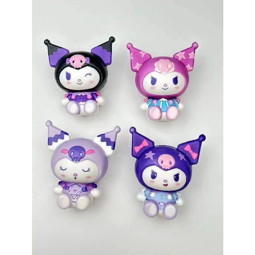 7S Mainan Pop it Squishy Karet Silikon / Mainan Lucu Remasan / Mainan Penghilang Stres karakter kart