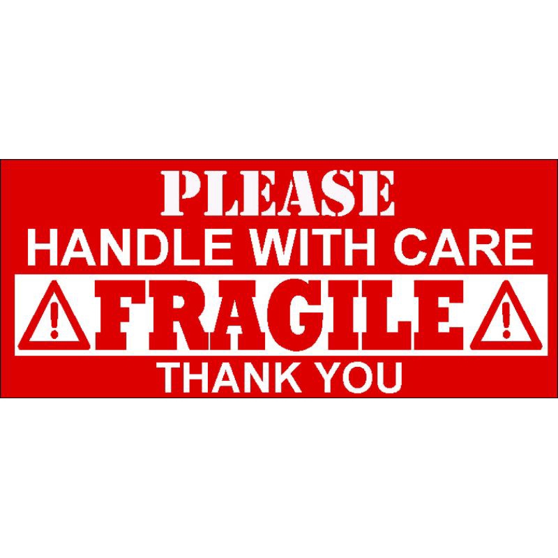 

Stiker Fragile per Lembar A4