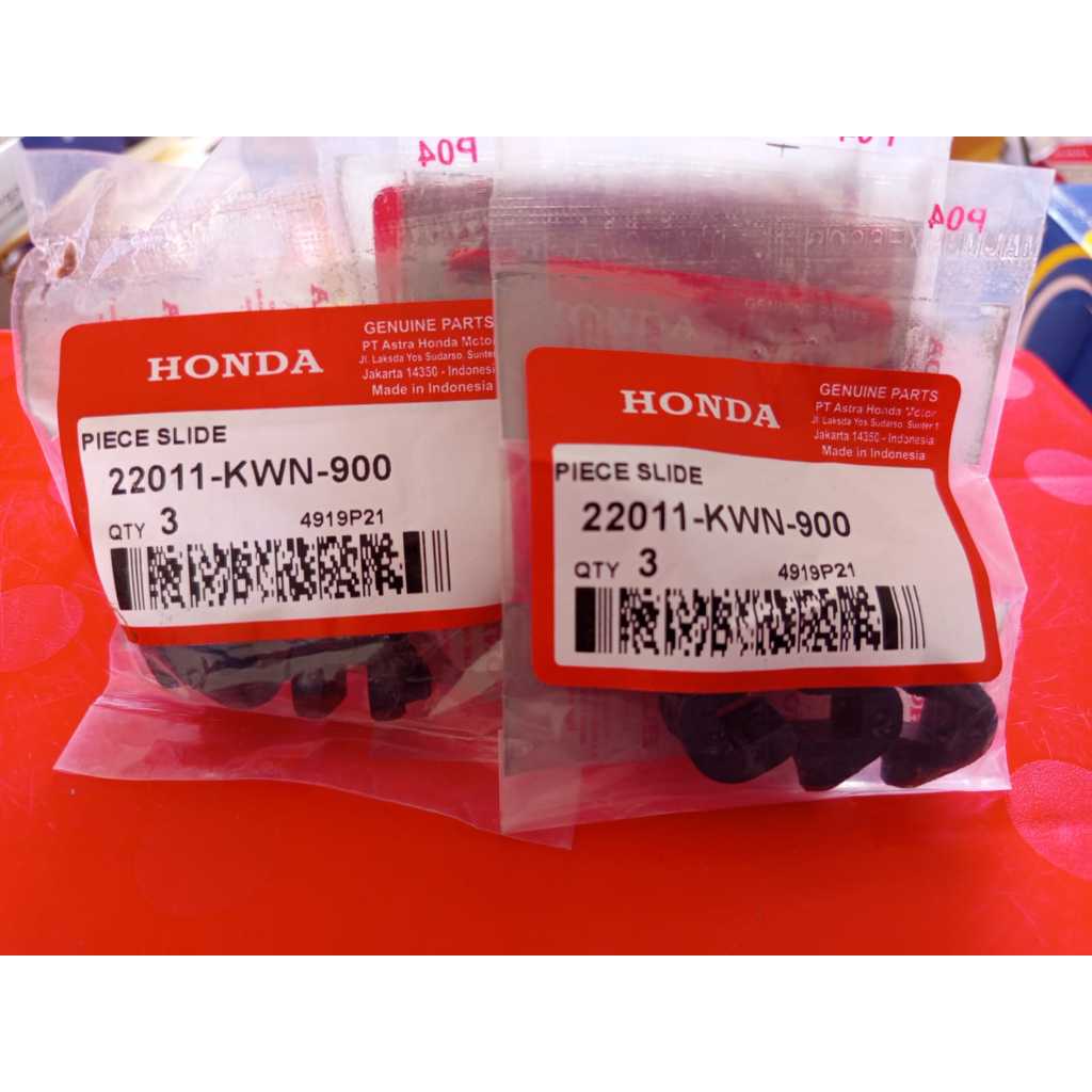 Piece Set Slide KWN Vario 125, Vario 150, PCX 150, ADV Original AHM