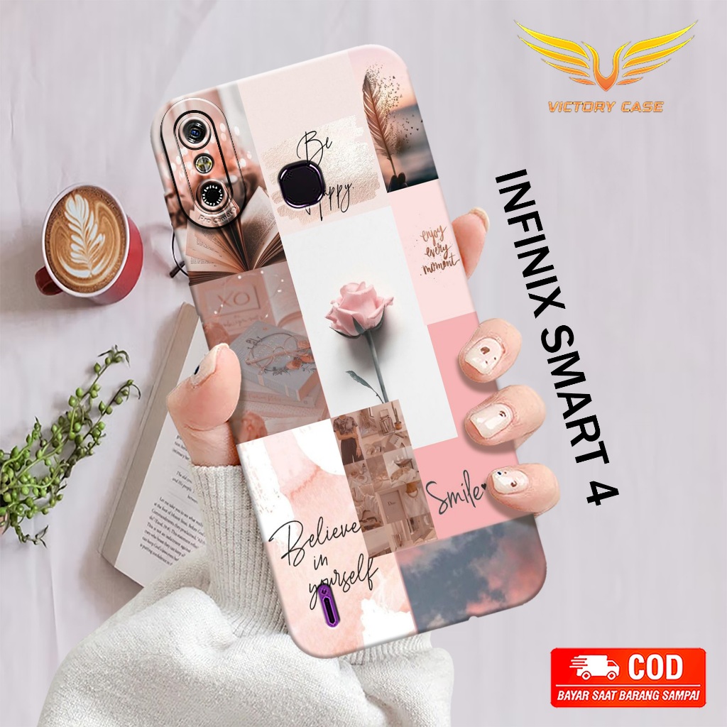 New! Aesthetic Case - Softcase Infinix Smart 4 - Terbaru - Case Hp Infinix Smart 4 - Casing Infinix 