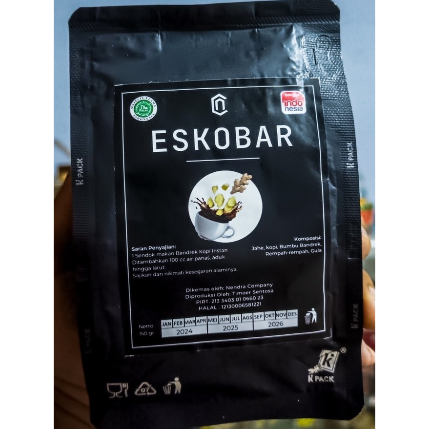 

Bandrek Kopi Eskobar