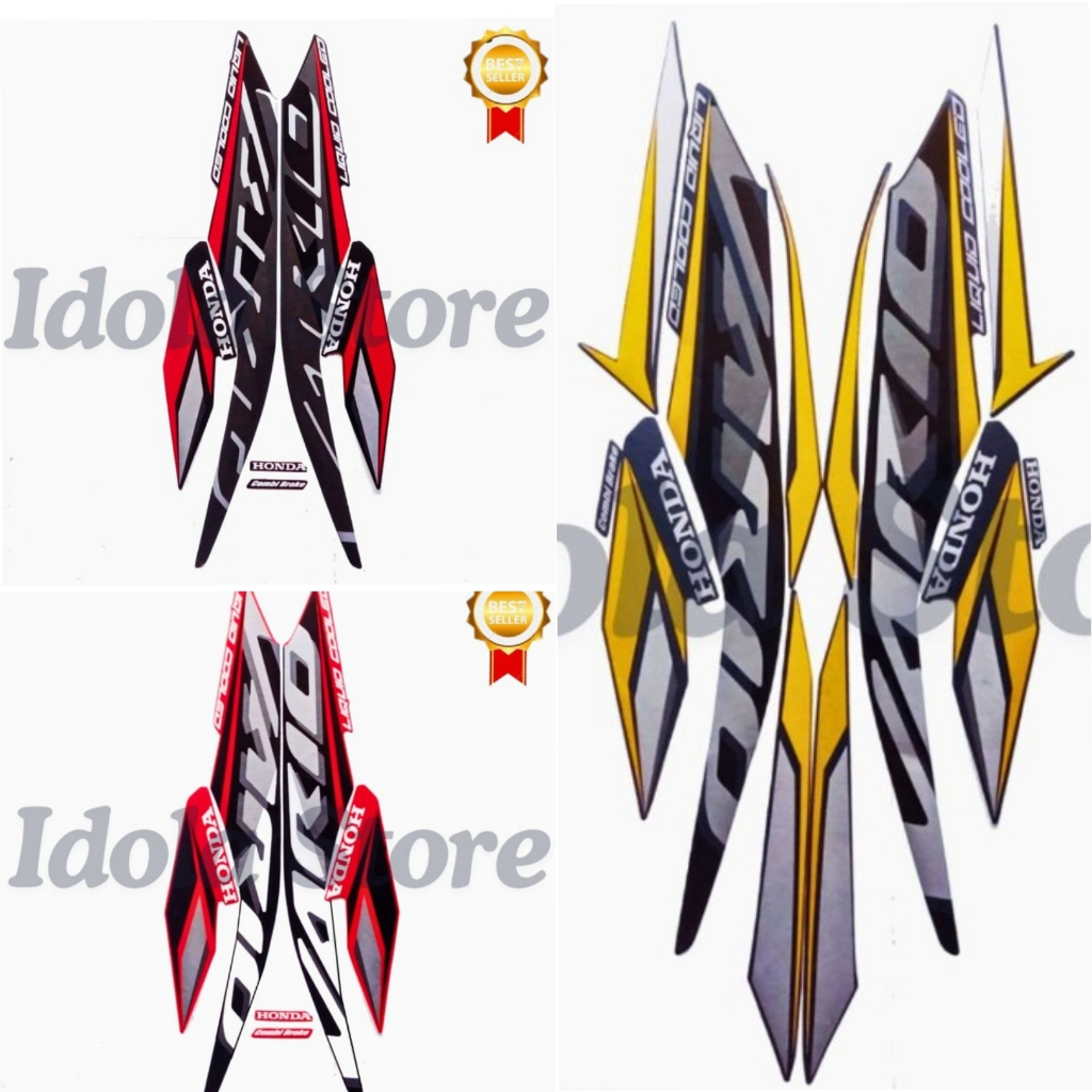 Stiker Striping Standart Honda Vario 125 2021 List Stiker Honda Vario 125 2021