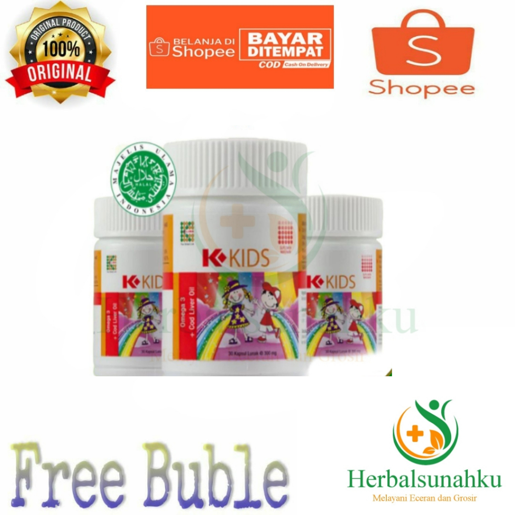 K Kids Omega 3 Cod Liver Oil // Omega Kids K link