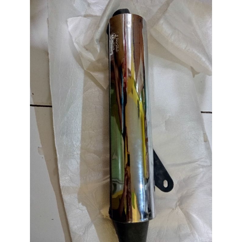 Knalpot blitz r knalpot original Muffler blitz r kawasaki Blitz R PNP Kawasaki edge