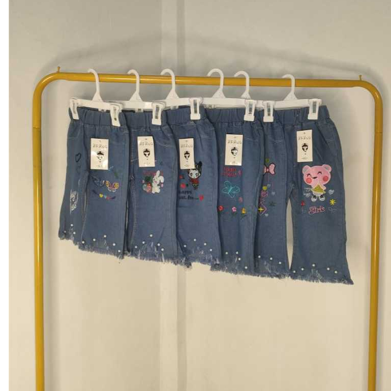 Celana jeans Cutbray Anak perempuan 18 bulan sampai 4 tahun, Celana jeans Import terbaru umur 2-8 th