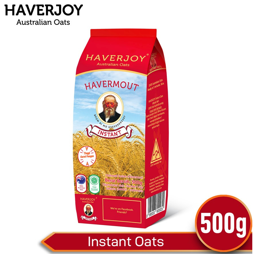 

Haverjoy Havermout Instant Oat 500gr