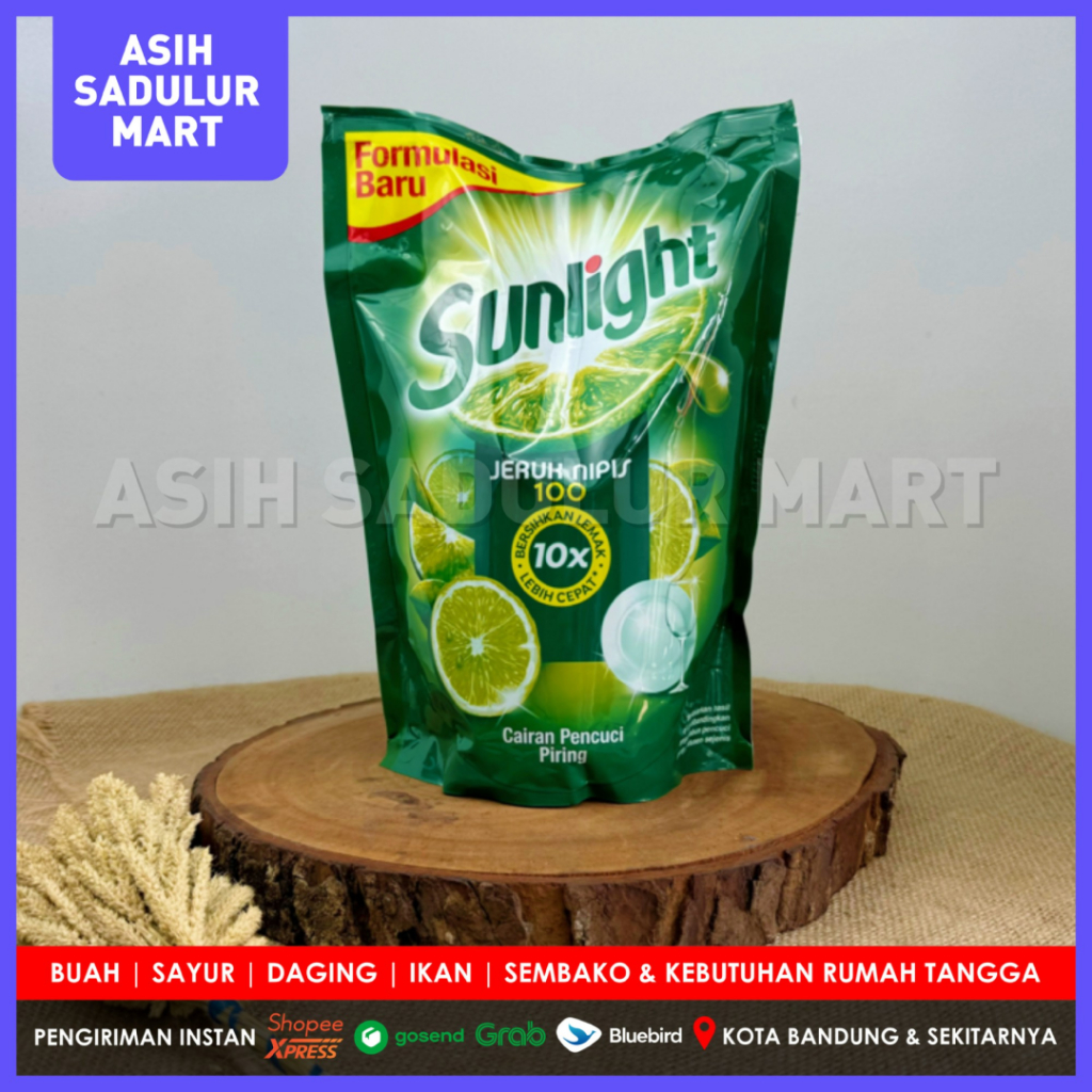 Sunlight Refill isi ulang 755ml 1200ml 1500ml Grosir Murah Banget Diskon Promo Hemat Gosend Bandung 