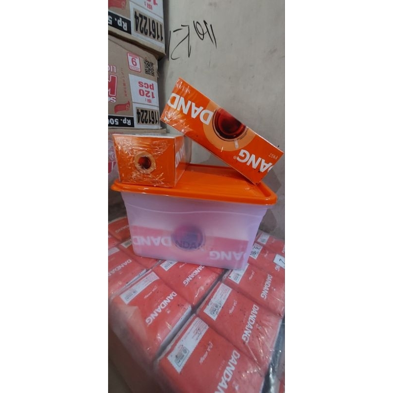 Teh Celup Dandang Jasmine 1box 25bag |FREE Box wadah setiap pembelian 4box.