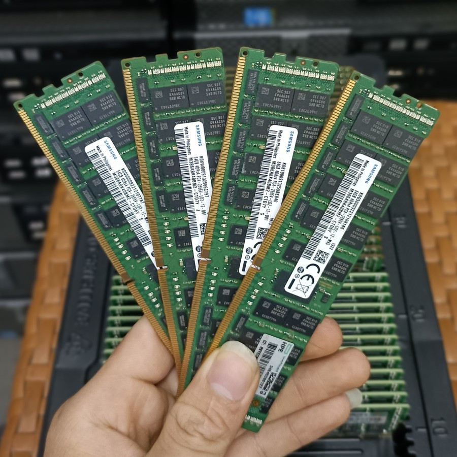 Ram server 64gb DDR4 Pc4-2666V Ecc Register SAMSUNG/ SK-HYNIX/ MT XEON