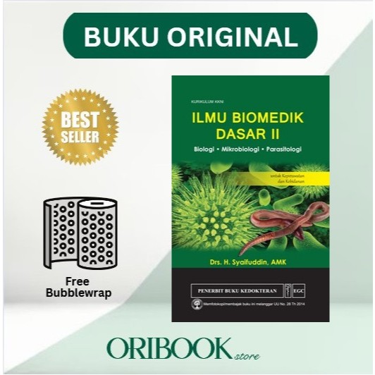 ORIGINAL ILMU BIOMEDIK DASAR II / BUKU 2 - DR SYAIFUDDIN