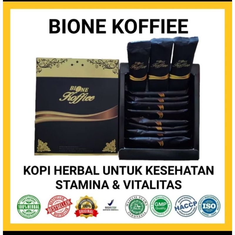 

Kopi Bione koffie 1 box ( 11 sachet)