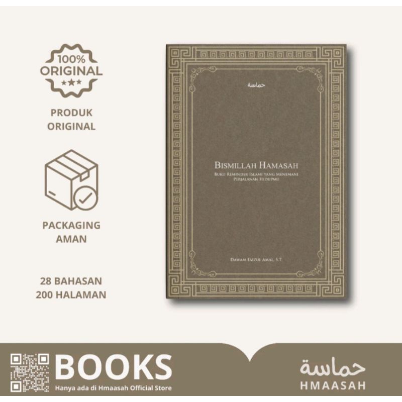 BUKU ORIGINAL - BISMILLAH HAMASAH - Dawam Faizul Ammal (PO BATCH 5)