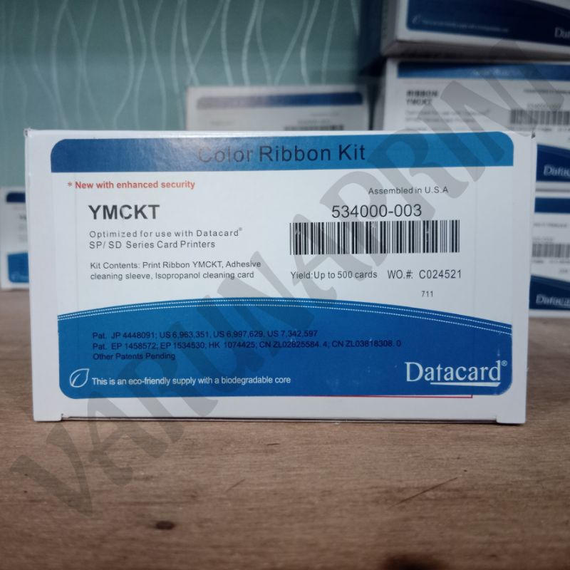 Ribbon Color YMCKT 534000-003 Datacard / Datacard / 534000-003 / Ribbon Datacard / Ribbon YMCKT