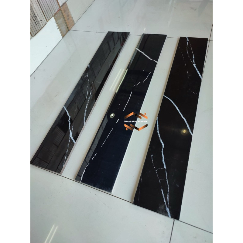 Granit list/plint 10x60 | 10x80 apolion black | glossy
