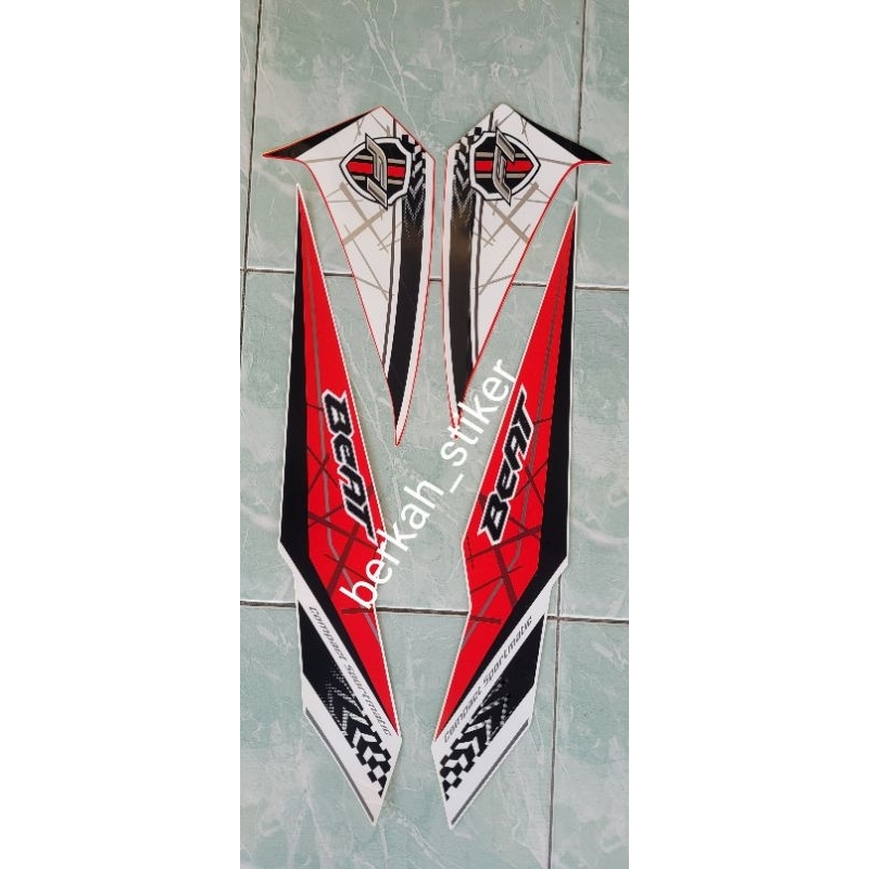 stiker striping honda beat 2016/2017/striping  beat fi eco 2017