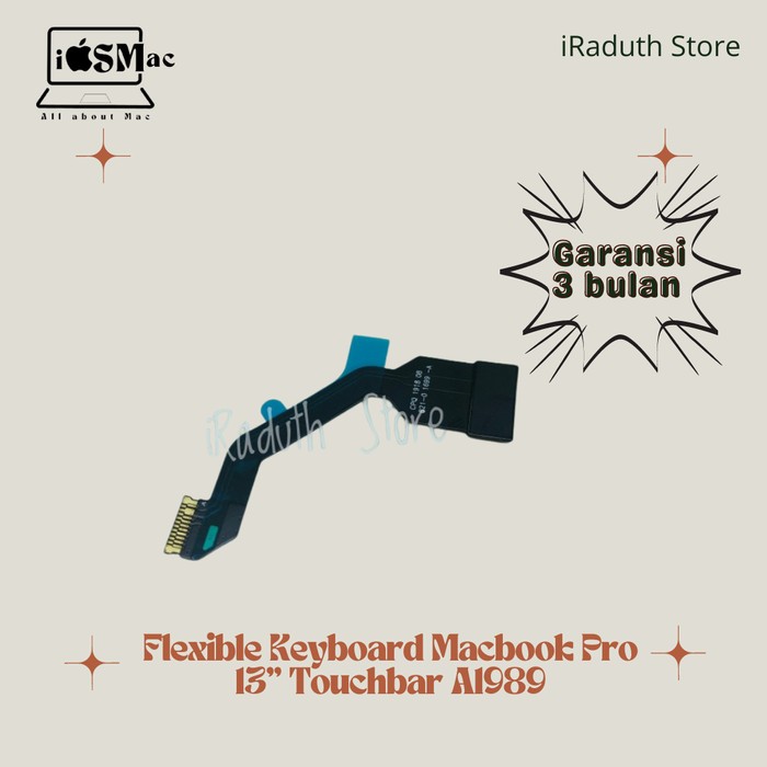 Flexible Keyboard Macbook Pro 13” Touchbar A1989