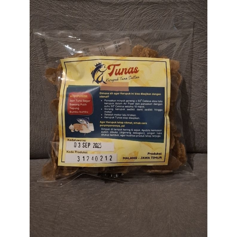 

KERUPUK TUNA KEDELAI 250GR