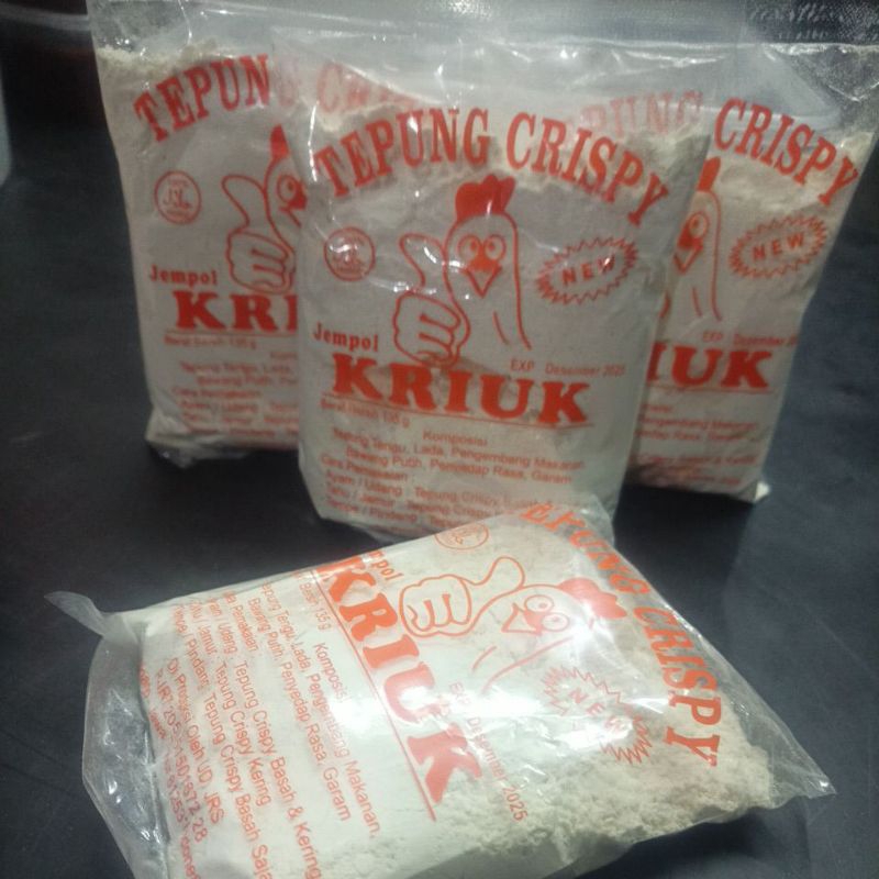 

Tepung Bumbu Jempol Kriuk 135 gr