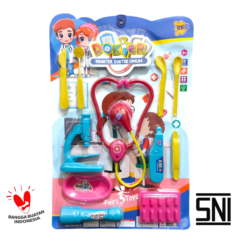 Mainan Alat Dokter Praktek Umum RKC16002-3 - Mainan Edukasi