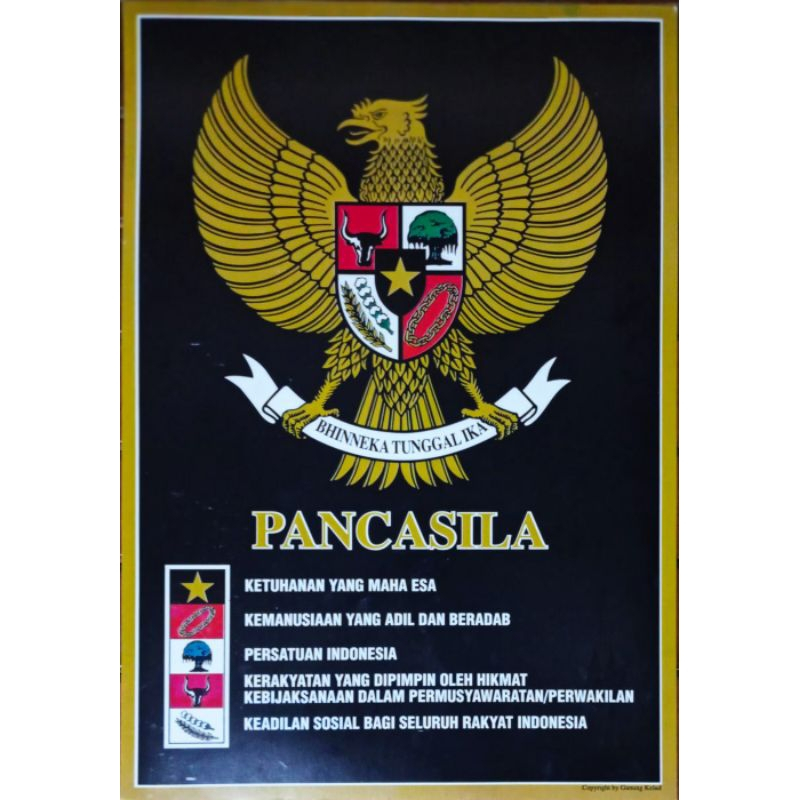 Poster Garuda Pancasila - Foto Garuda Pancasila