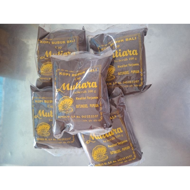 

Kopi Serbuk Cap Mutiara 100gr