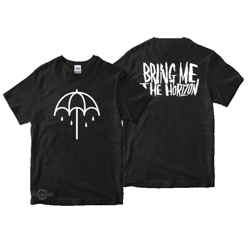 Kaos BRING ME THE HORIZON Umbrella Logo Premium tshirt bmth