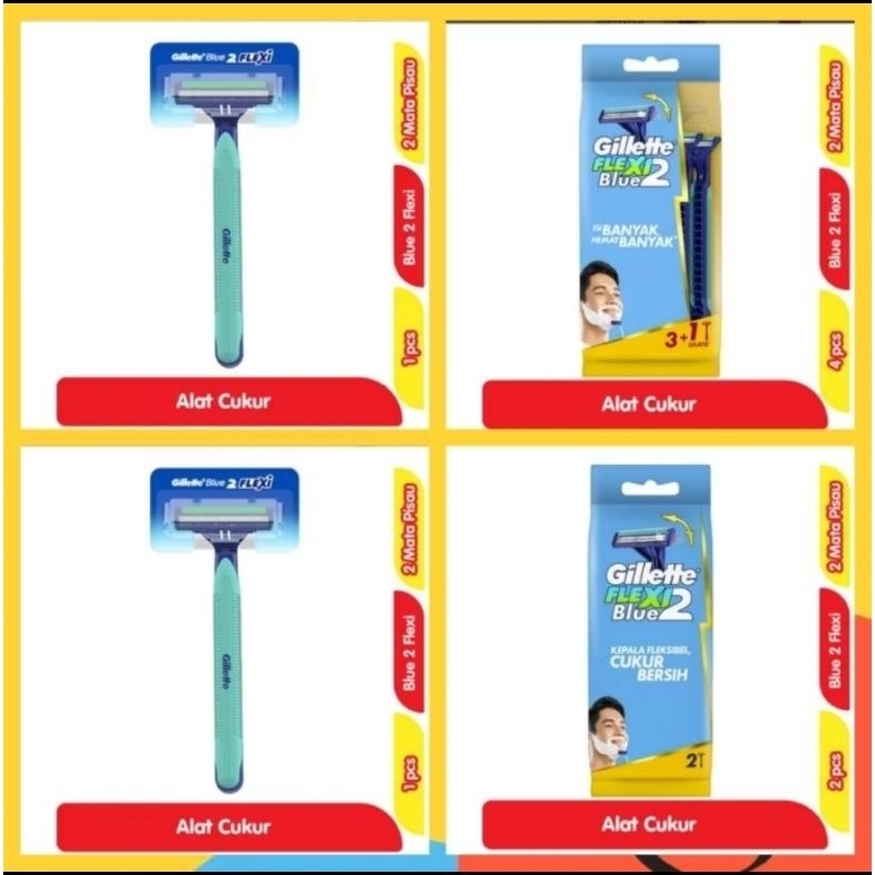 Gillette Flexy blue 2