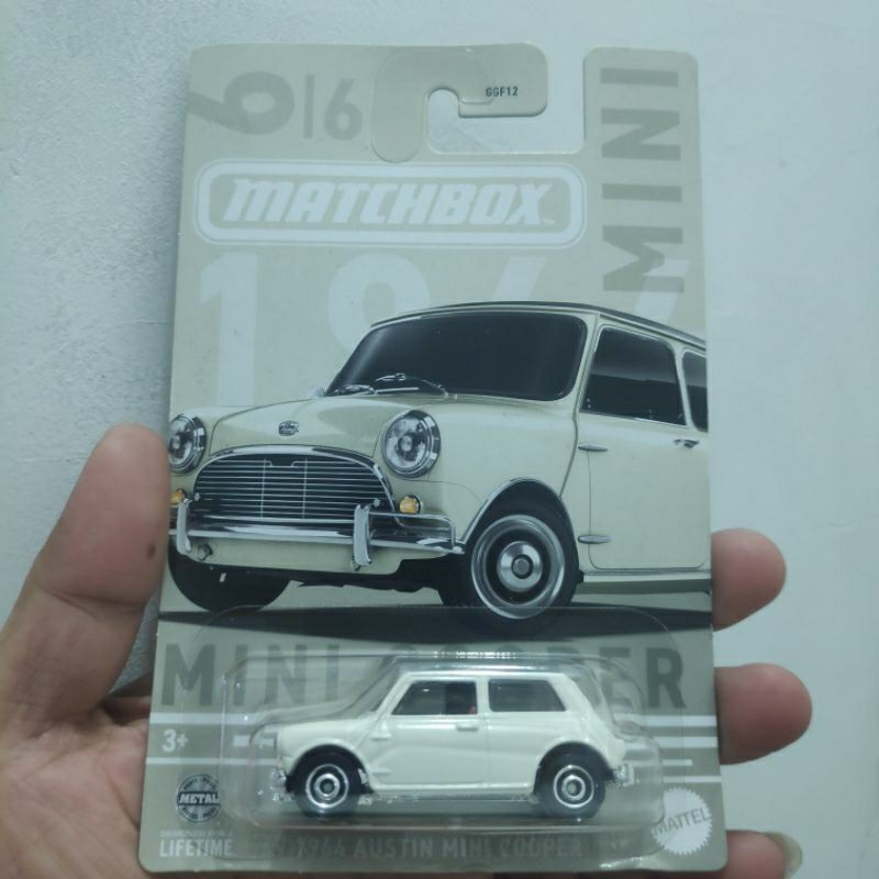 Matchbox Austin Mini Cooper Putih
