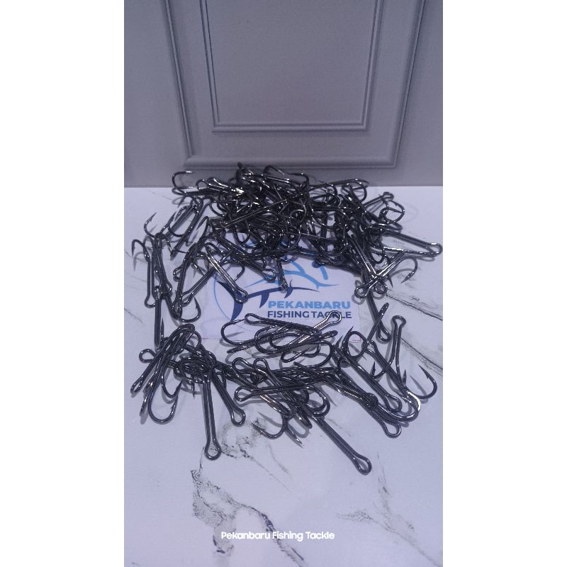 Double Hook 9983 60⁰ Pipih Per 100pcs
