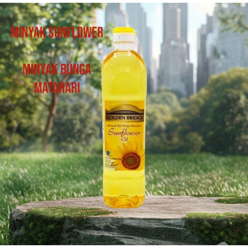 

MINYAK SUNFLOWER GOLDEN BRIDGE 1 LITER