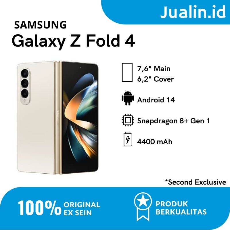 Samsung Galaxy Z Fold 4 Second Original Garansi Resmi SEIN