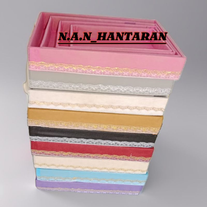 

COD Box Seserahan Pernikahan Termurah Tanpa Tutup isi 4, isi 3, isi 2