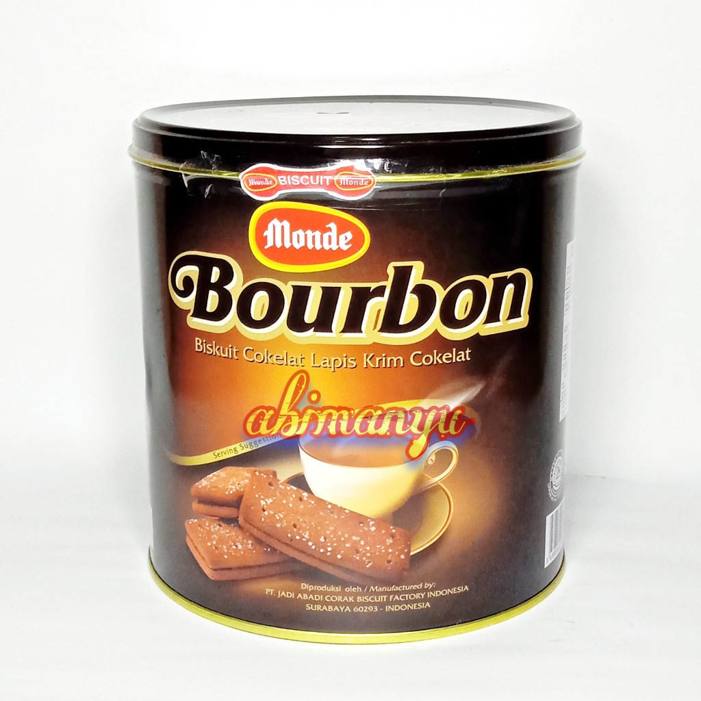 

biskuit monde bourbon kaleng 800 gram