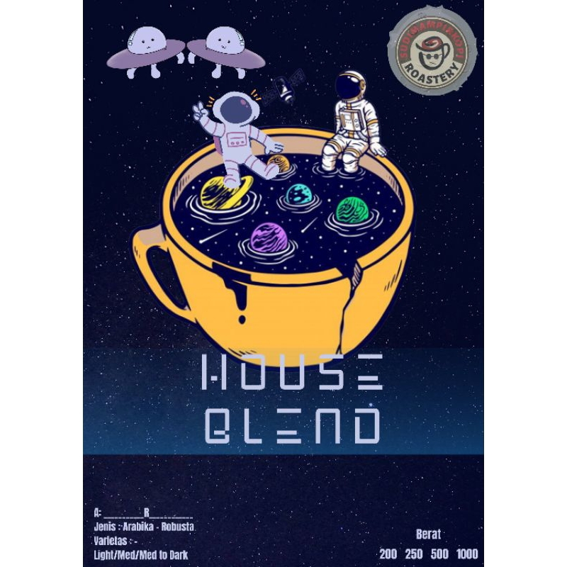 

House Blend Full Arabika