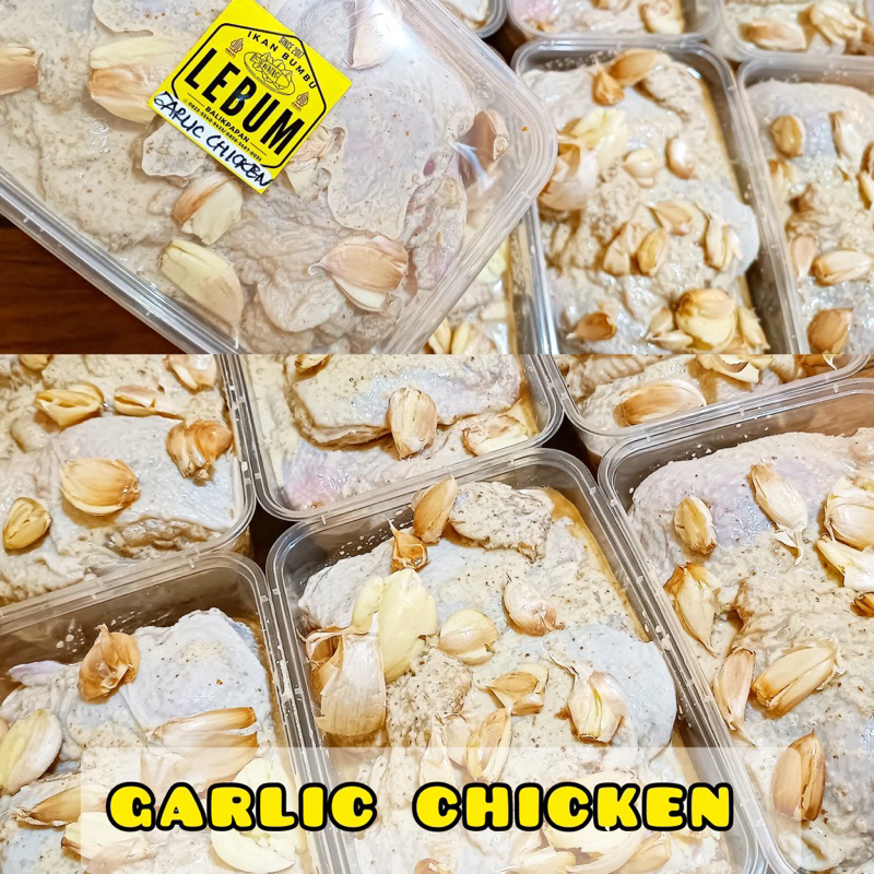 

(Ready Balikpapan) Ayam Bawang Putih / Ayam Garlic / Garlic Chicken siap goreng fresh frozen isi 7 potong