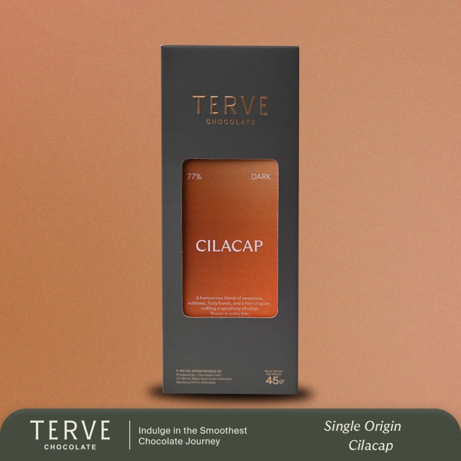 

Terve Dark Chocolate Bar - Cilacap