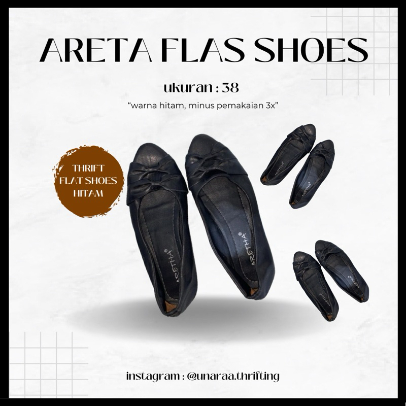ARETHA FLAT SHOES PRELOVED