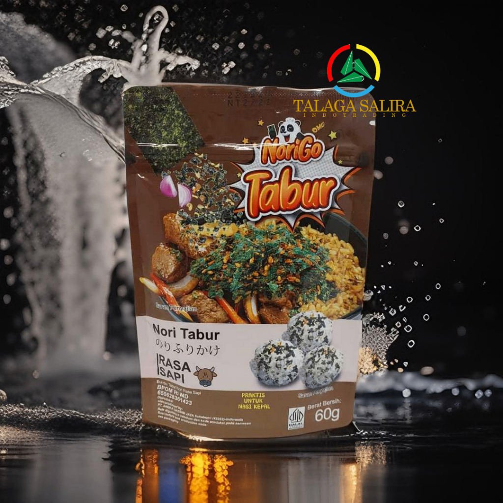 

Nori Tabur untuk anak rasa Abon Sapi 60gr