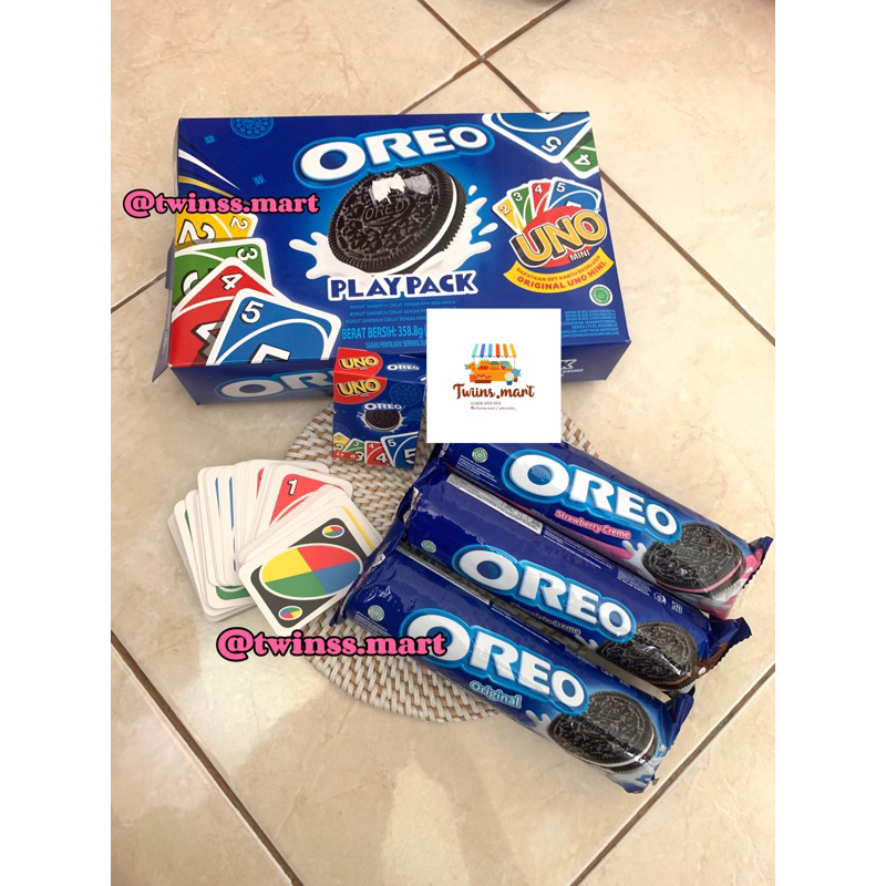 

Oreo Playpack PAKETT MURAH (1 Box isi 3)+Uno mini