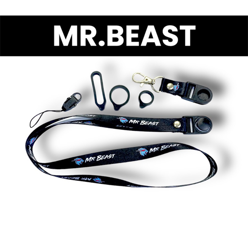 

MR.BEAST LANYARD PREMIUM GANTUNGAN HP GANTUNGAN KUNCI