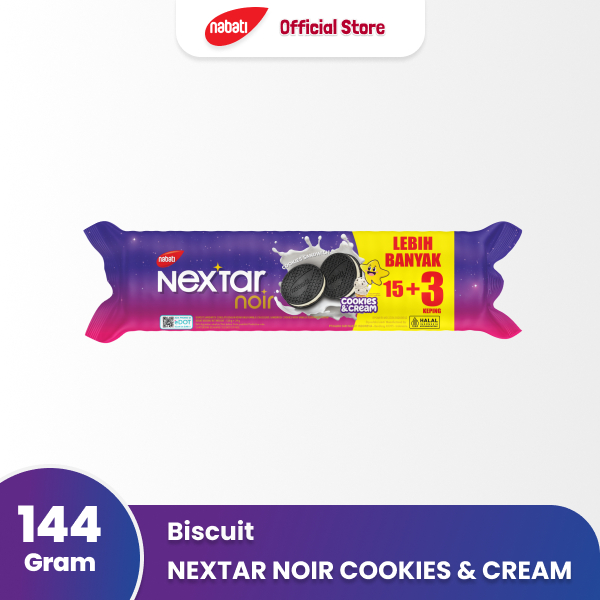 

Nextar Noir Cookies & Cream 144g