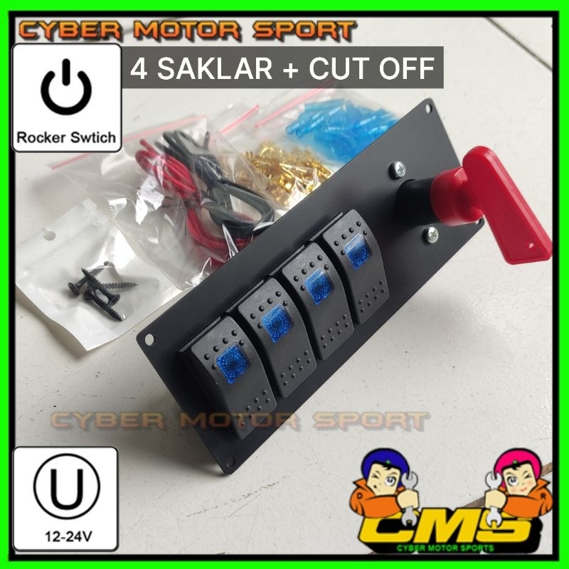 HARGA GROSIR saklar cut off aki mobil. engine cut off universal. saklar pemutus arus aki. cut off