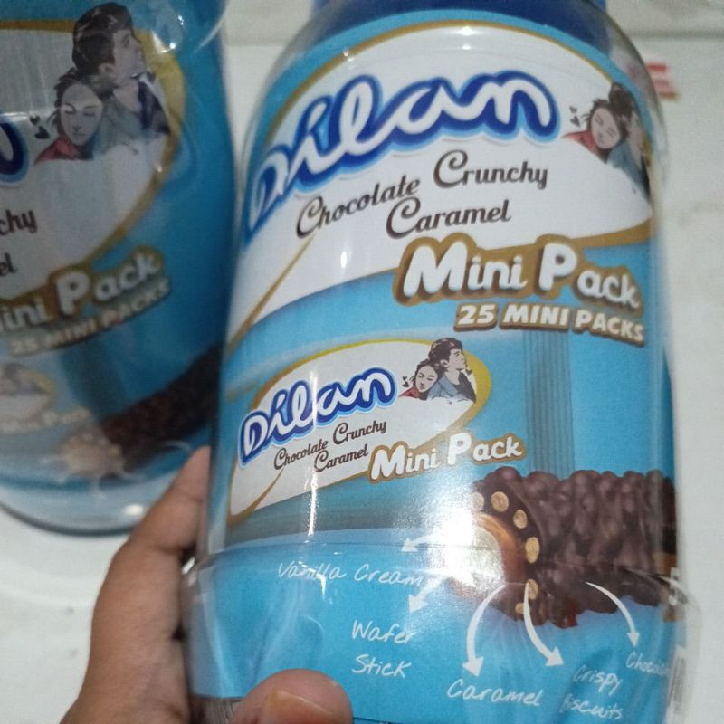 

DILAN Choco Crunchy Caramel Toples (9.5g x25pcs)