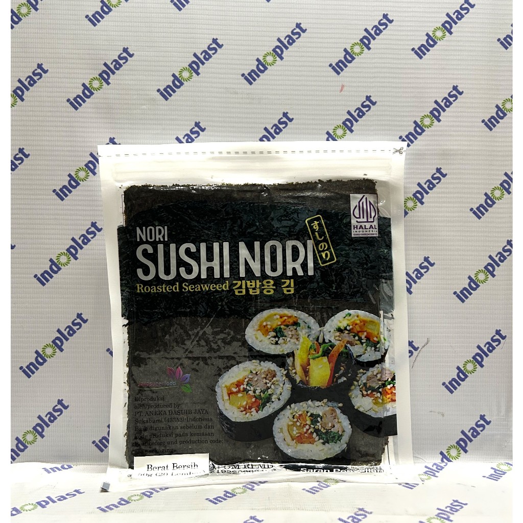 

Sushi Nori Seaweed Rumput Laut Panggang / Sushi Nori Sakao 20 Sheets/lembar