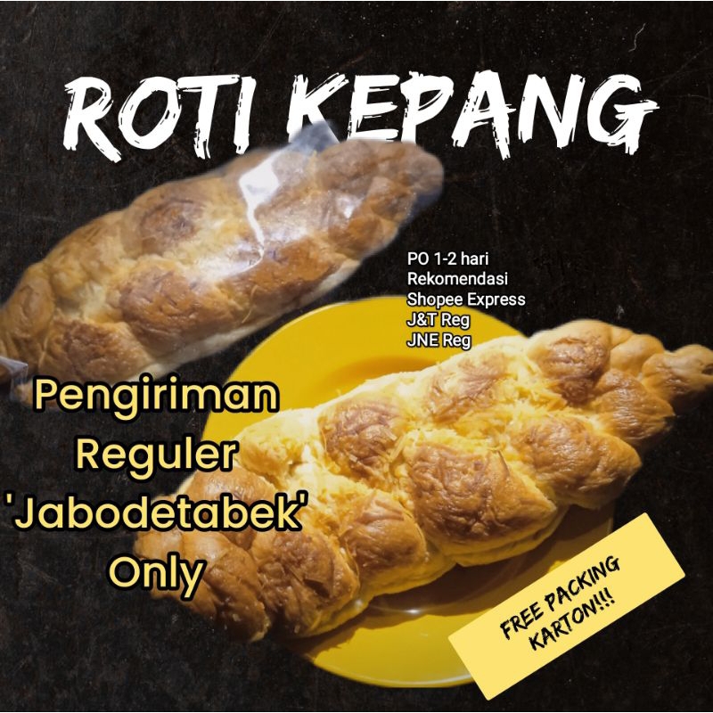 

Roti Kepang Manis Keju 200g